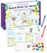 Key Education Write On Wipe Off Reading and Writing Practice With Sight Words, Dry Erase Boards With Vocabulary Toddler Activities Ages 4 and Up, Preschool and Kindergarten Phonics